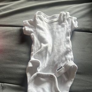 Baby white onesie